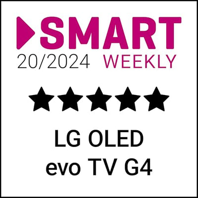 LG OLED55G48LW TV 55" (139 cm) OLED evo Fernseher (α11 4K AI-Prozessor, webOS 24, Dolby Vision, bis zu 120Hz) [Modelljahr 2024]