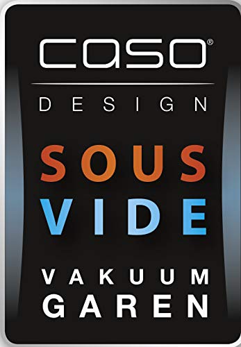 CASO VC10 Vakuumierer - Vakuumiergerät, Lebensmittel bis zu 8x länger frisch, 30cm lange & stabile Schweißnaht, Stiftung Warentest Testsieger (01/2018), inkl. 10 Profi-Folienbeutel