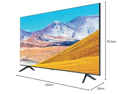 Téléviseur LED Samsung TU8079 138 cm (55 pouces) (Ultra HD, HDR10+, Triple Tuner, Smart TV) [Année modèle 2020]