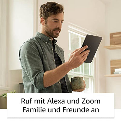 Zertifiziert und generalüberholt Fire HD 8-Tablet, 8-Zoll-HD-Display, 32 GB, 30% schnellerer Prozessor, für Unterhaltung unterwegs (2022), blau, mit Werbung