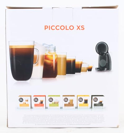 NESCAFÉ DOLCE GUSTO PICCOLO XS by KRUPS anthrazit manuelle Kaffeekapselmaschine