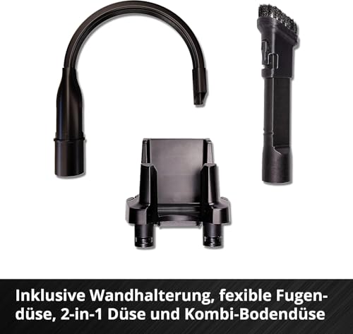 Einhell Akku-Stielstaubsauger TE-SV 18 Li-Solo Power X-Change (Li-Ion, 18V, unbegrenzte Laufzeit dank Wechselakku-System, beutellos, Zyklontechnologie, BOOST-Mode, 3-fach Filtersystem)