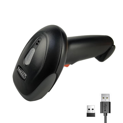 YANZEO L6811 Barcode Scanner 1D Wireless Barcode Reader 2.4G und USB Kabel Handheld Barcode Scanner für Windows, Android, iOS und PC