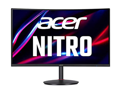 Acer Nitro XZ322QUS Gaming Monitor 31,5 Zoll (80 cm Bildschirm) WQHD, 165Hz DP, 144Hz HDMI, 1ms(VRB), 2xHDMI 2.0, 2xDP 1.2, höhenverstellbar, HDMI/DP FreeSync Premium, schwarz