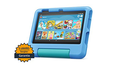 Fire 7 Kids-Tablet, 7-Zoll-Display, für Kinder von 3 bis 7 Jahren, 16 GB, blau