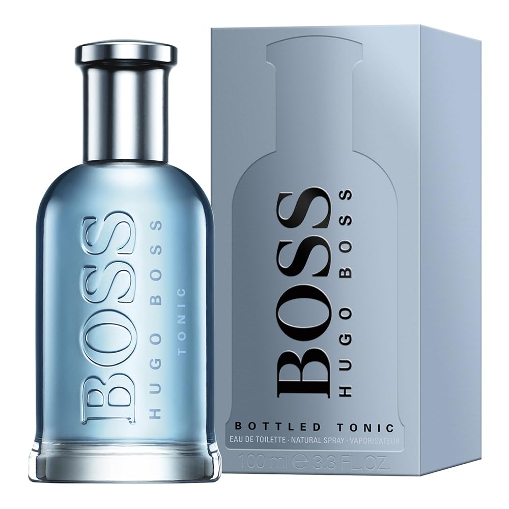 BOSS BOTTLED TONIC Eau de Toilette, frischer Herrenduft mit Noten von Vetiver und Geranie für authentische Männer, 100ml