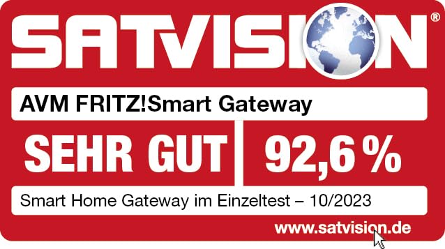 AVM FRITZ!Smart Gateway: Einfache Anbindung von Zigbee- und DECT-ULE-Smart-Home-Geräten, Matter-Bridge-Funktion, Erweiterung der Geräteanzahl im Smart Home und stabile Verbindung über WLAN/LAN