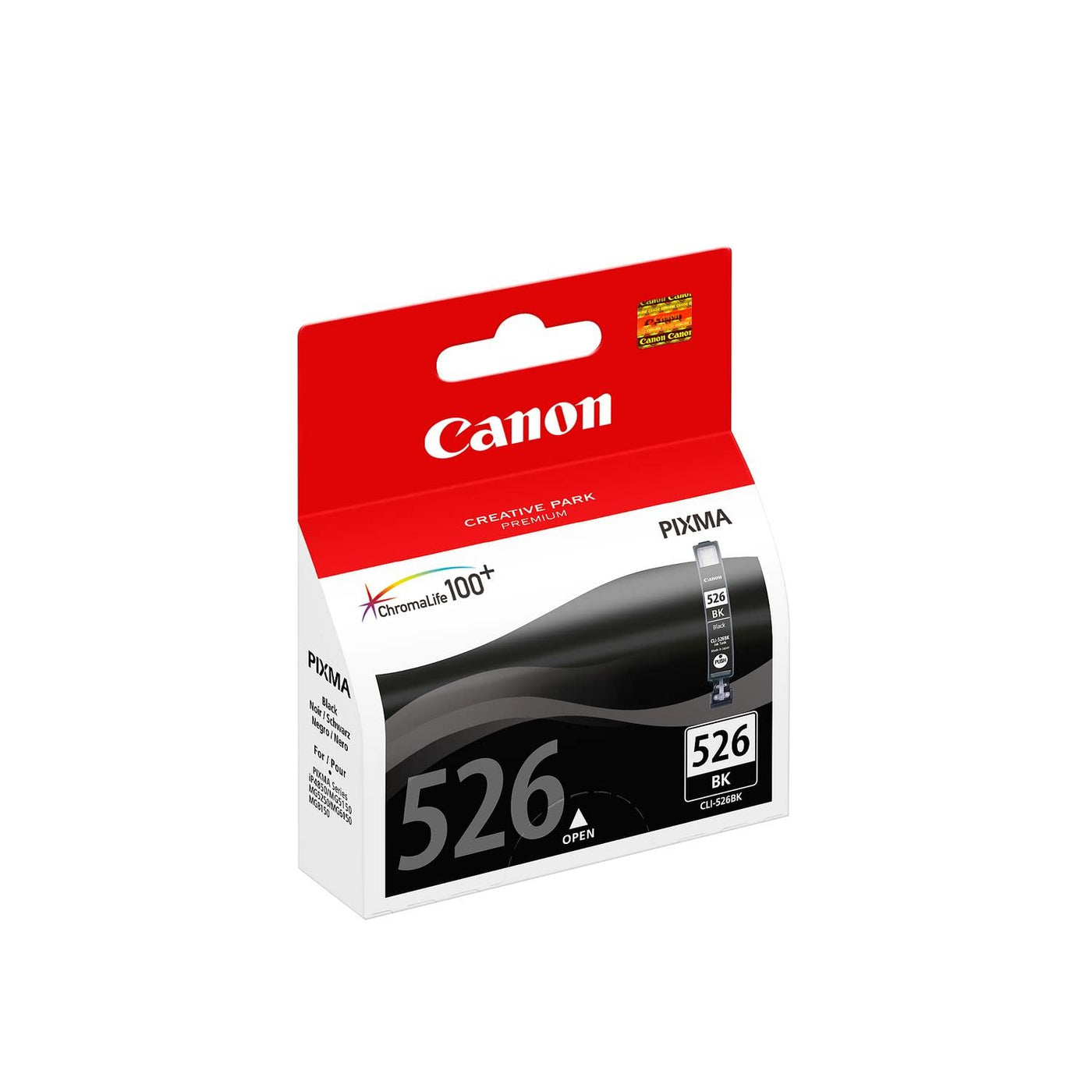 Canon CO67002 Tintenpatrone CLI-526 BK Schwarz black - 9 ml für PIXMA Drucker ORIGINAL