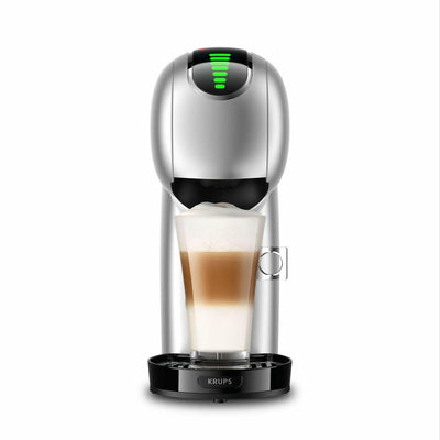 Nescafé Dolce Gusto Krups Genio S Touch KP440E10 Kaffeemaschine für Espresso und andere Getränke in Kapseln, automatisch, 8 l, Silber