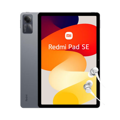 Xiaomi Redmi Pad SE Android Tablet, 11" FHD+Display, WiFi, 8000mAh Akku, MIUI 14, 4+128G(1TB TF), Vier Stereo-Lautsprecher mit Dolby Atmos, Graphite Gray (DE Version+2 Jahre Garantie)