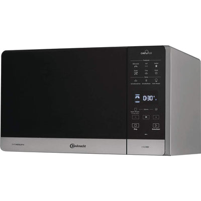 Bauknecht MW 49 SL Freistehender Mikrowellen Backofen/ Mikrowelle 800 Watt/ Quarz-Grill 900 Watt/ Heißluft 1700 Watt/ Dampfgarfunktion inkl. Dampfgarbehälter