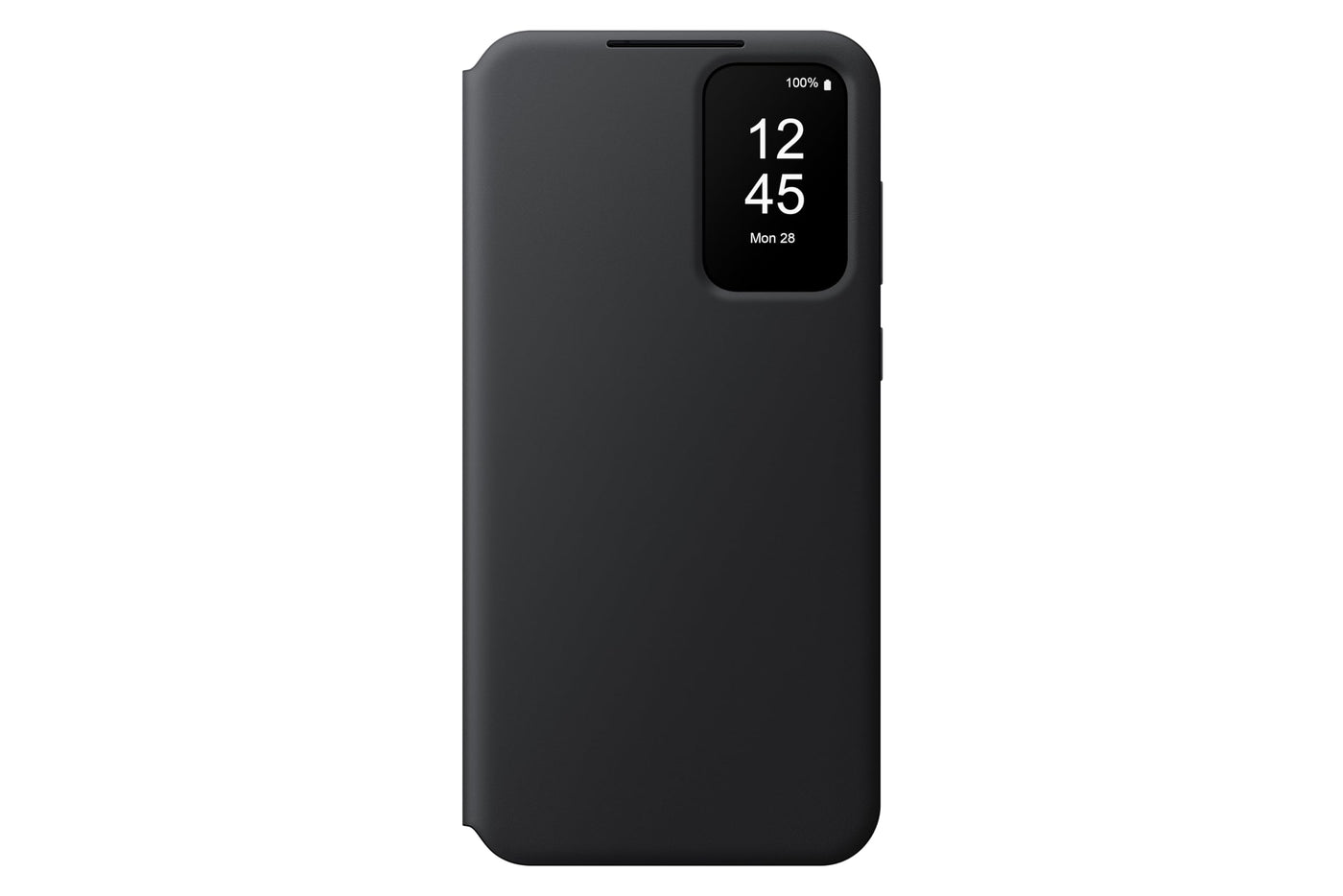 Samsung Smart View Wallet Smartphone Case EF-ZA556 für das Galaxy A55 5G, Handyhülle, Kartenfach, Sichtfenster, Black