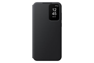 Samsung Smart View Wallet Smartphone Case EF-ZA556 für das Galaxy A55 5G, Handyhülle, Kartenfach, Sichtfenster, Black