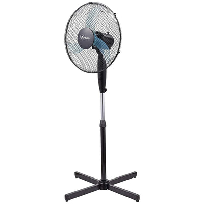 ARDES - Standventilator, leistungsstark, leise, 3 Flügel, 40 cm, oszillierend, mit verstellbarer Höhe und Neigung, Ardes-Standventilator, 3 Geschwindigkeitsstufen, Modell Penny AR5AM40P