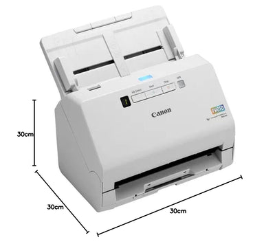 Canon Scanner imageFORMULA R40 | Dokumentenscanner | Fotoscanner | Duplex Scanner mit Einzug & USB | 60 Blatt Einzug | Integrierte Canon CaptureOnTouch Software | Integrierte OCR I PDF I PNG I JPG