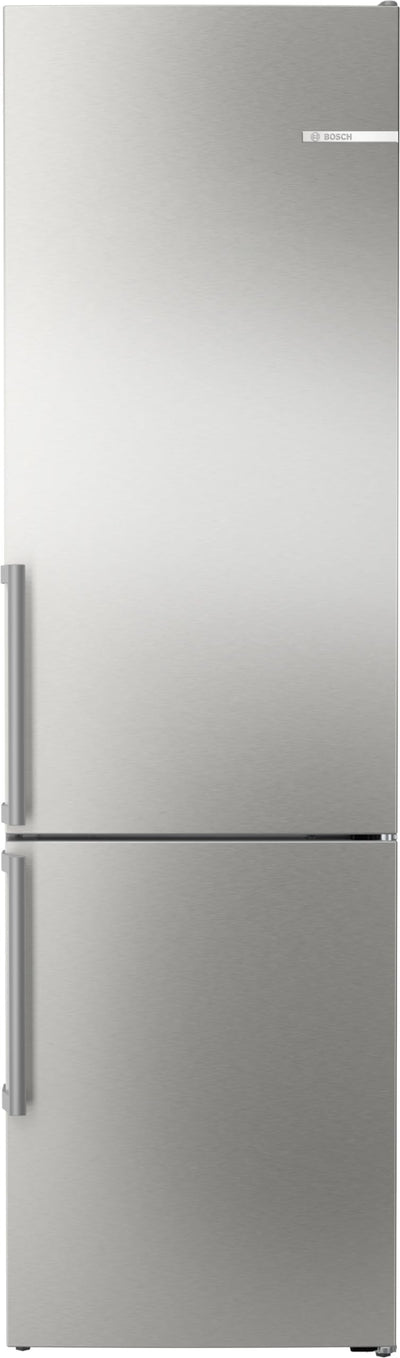 Bosch KGN39AIAT Serie 6, Kühl-Gefrier-Kombination, 203 x 60 cm, 260 L Kühlen & 103 L Gefrieren, VitaFresh XXL - längere Frische, No Frost - nie wieder abtauen, Edelstahl Antifingerprint