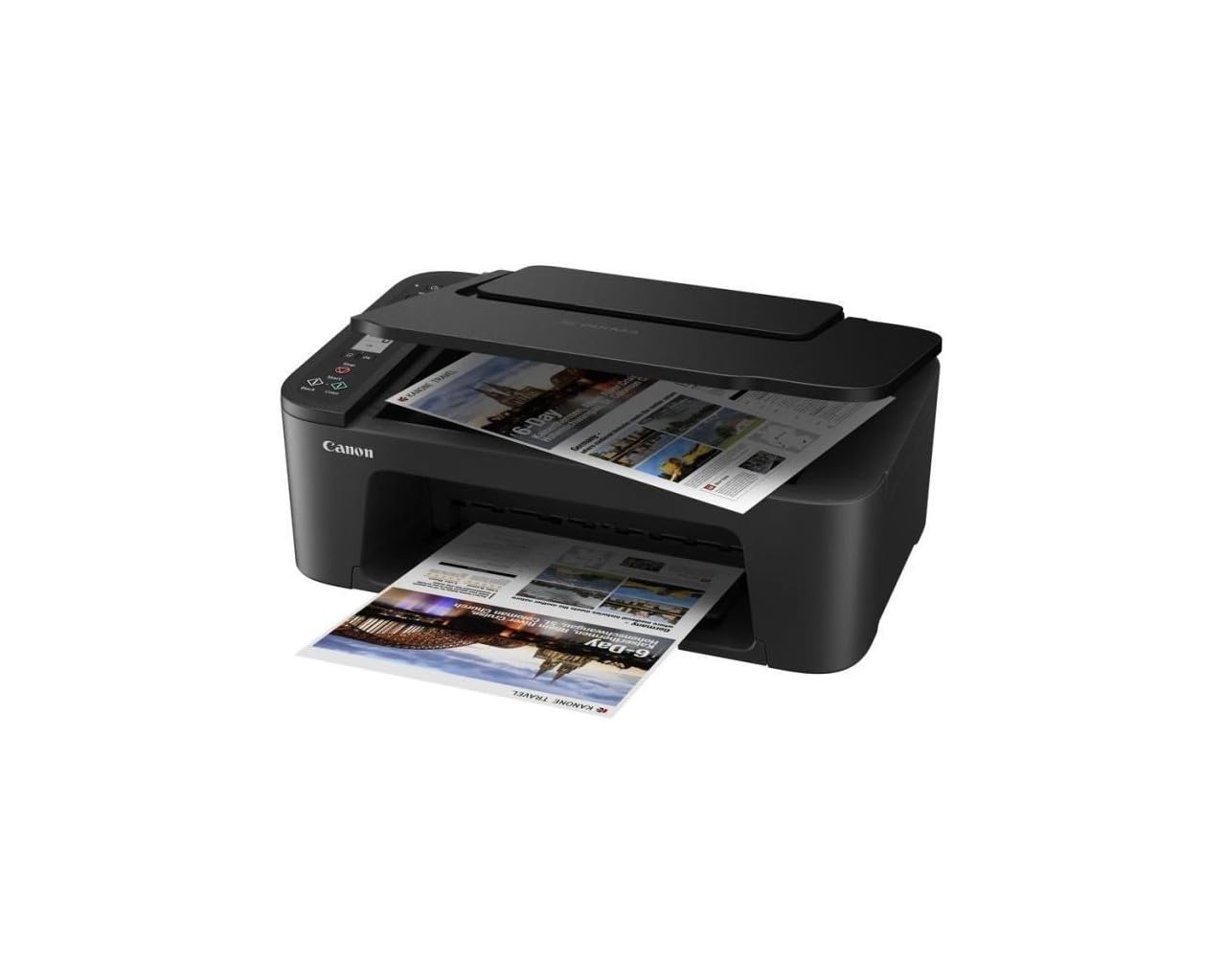 Canon PIXMA TS3550i Multifunktionsdrucker 3in1 (Tintenstrahl,Drucken, Kopieren, Scannen, A4, WLAN, LCD, Apple AirPrint, Mopria, PIXMA Cloud Link, kompatibel mit Pixma Print Plan "Abo") Schwarz