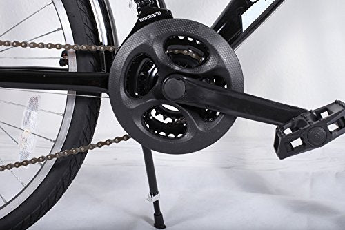 24 Zoll Jungen Fahrrad 21-Gang MIT Beleuchtung Farbe SCHWARZ TMX