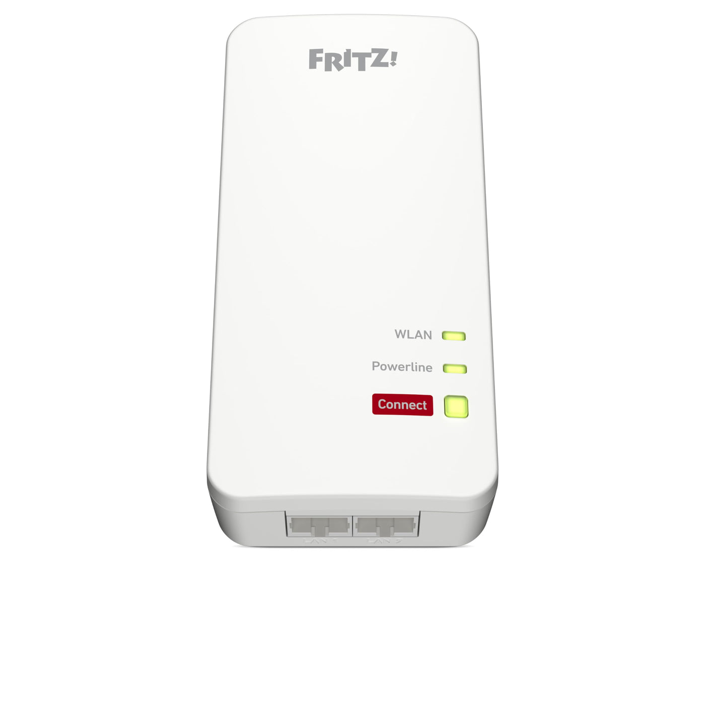 AVM FRITZ!Powerline 1240 AX Single Adapter (Gigabit-Powerline mit Wi-Fi 6, WLAN-Access Point, ideal für Media-Streaming, HD-Videos, Internet-TV, 1.200 MBit/s, deutschsprachige Version)