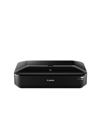 Canon PIXMA iX6850 Drucker Farbtintenstrahl Multifunktionsgerät DIN A3+ (Bürodrucker, Fotodruck, Textdruck, 9.600 x 2.400 DPI, WiFi, WLAN, USB, 5 Separate Tinten, Direktdruck, Print App) schwarz