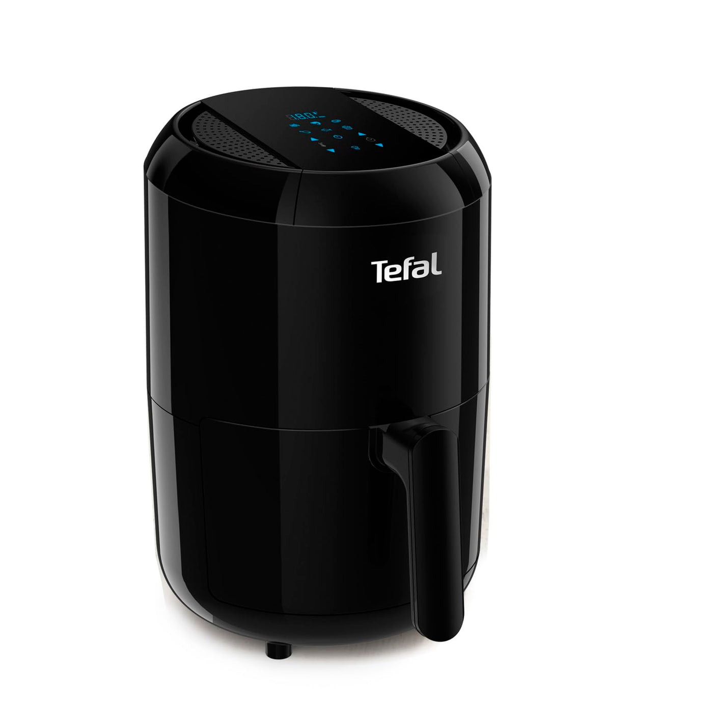 Tefal EY3018 Heißluftfritteuse Easy Fry Compact | Air Fryer für 1-2 Personen | Kapazität: 1,6 L | 6 automatische Programme | Digitales Display | energiesparend | gesunde Friteuse ohne Öl | Schwarz