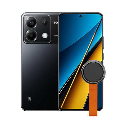 Poco X6 5G Smartphone, 12+256GB Handy ohne Vertrag, 120Hz 6,67" 1,5k AMOLED Display, 64MP OIS Dreifach-Kamera, 5100mAh, 67W Turbo-Charge, Dual-SIM, Schwarz (DE Version + 2 Jahre Garantie)