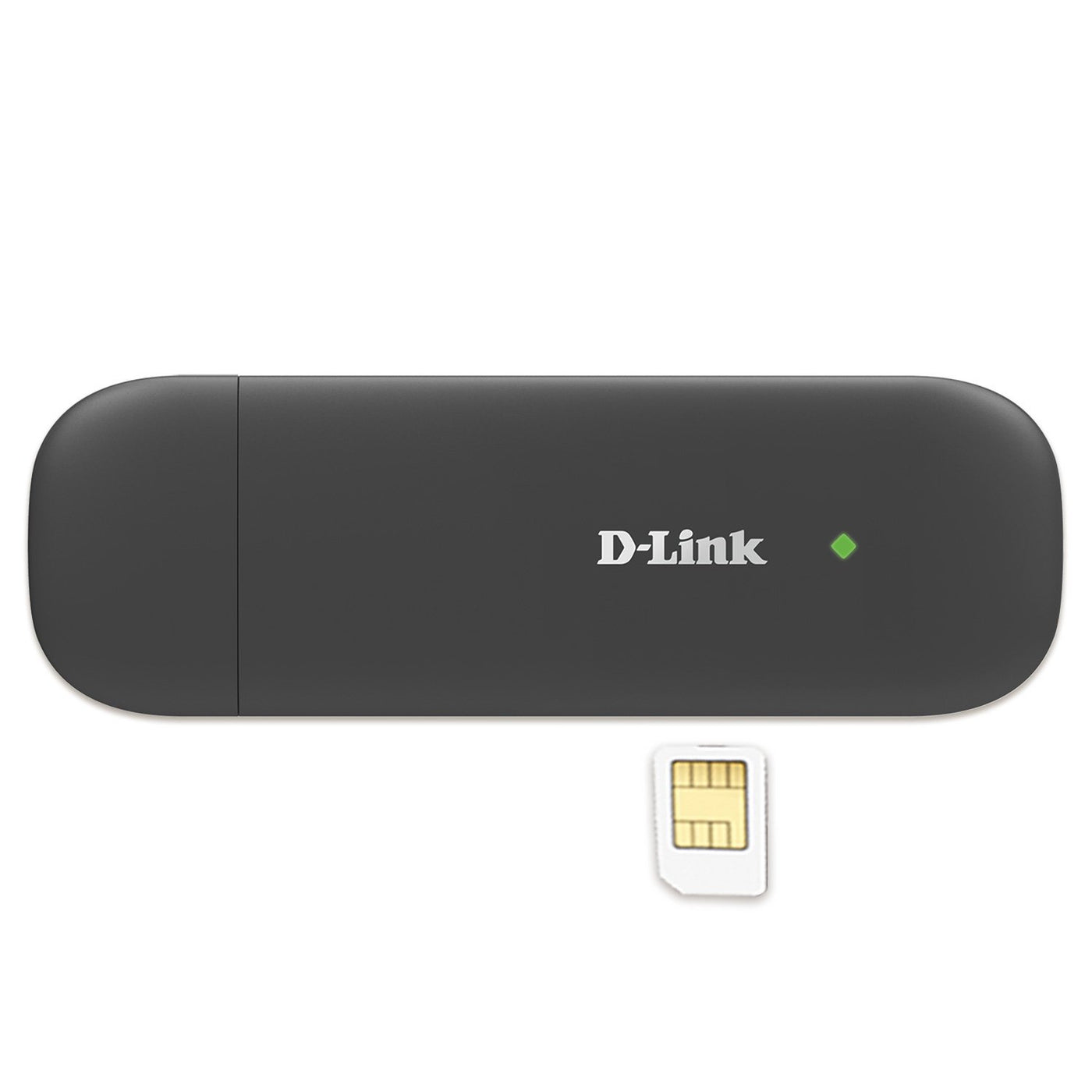 D-Link DWM-222 4G LTE USB Adapter (USB-Anschluss, 4G/LTE/3G, HSPA+, 150 Mbps Download und 50 Mbps Upload) schwarz/anthrazit