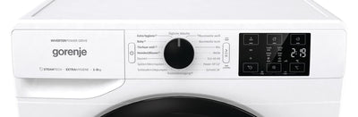 Gorenje WPAM84A1T Waschmachine mit Dampffunktion/ConnectLife / 8Kg / 1400 U/min / 15 Programme/Totaler AquaStop/Wave Active Trommel/ExtraHygiene/PowerWash/Schnell Waschgang/EEK: A-10%