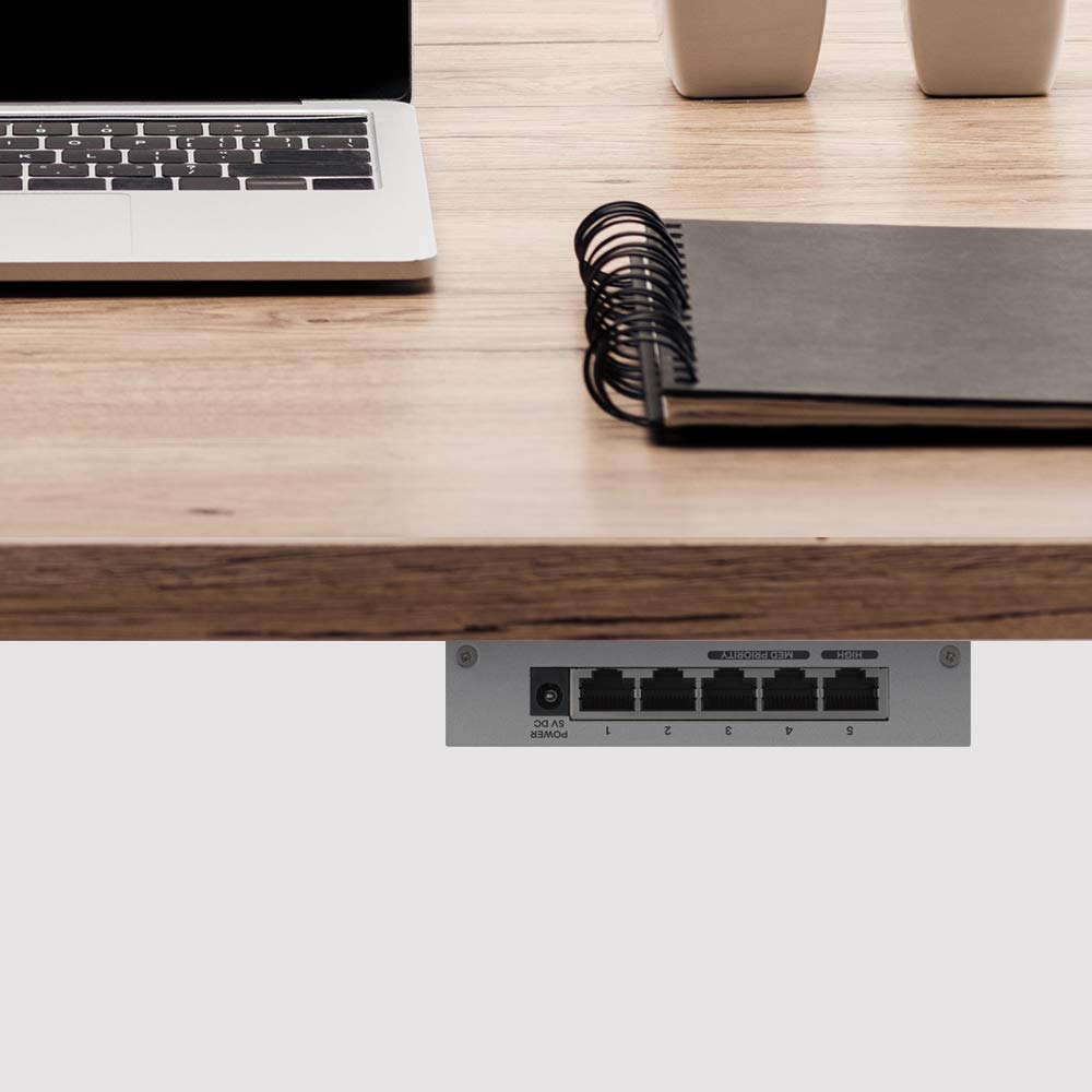 Zyxel 8-port Desktop Gigabit Ethernet Switch | Metallgehäuse, [GS108B]