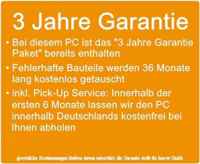 4K RTX Intel i7 8-Thread Raytracing Ultra Gaming PC Computer mit 3 Jahren Garantie! | i7 4770 8-Thread CPU, 3.9 GHz | 32GB | MSI Geforce RTX 3050 8 GB DDR6 | 1TB SSD | Windows 11 | WLAN | #7495