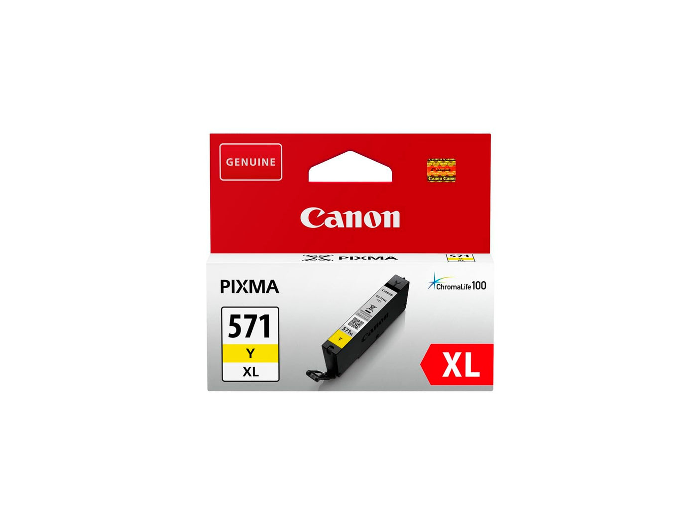 Canon Originaltinte CLI-571XL Y, Größe XL, Gelb, Recyclebare Verpackung