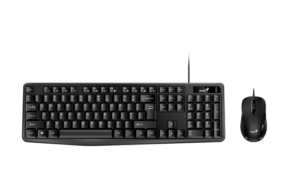 GENIUS Tastatur + Maus KM-170 Black IT