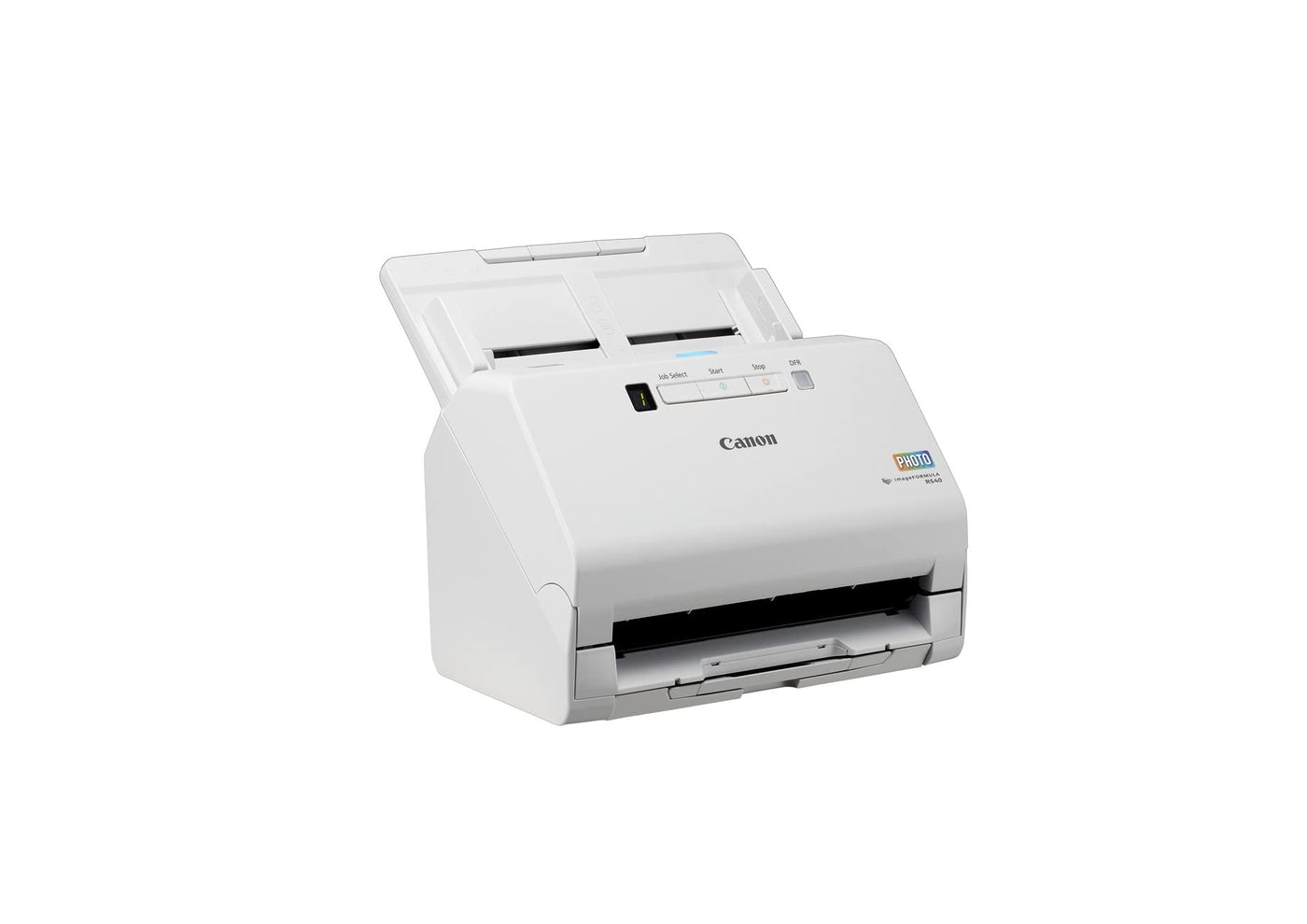 Canon Scanner imageFORMULA R40 | Dokumentenscanner | Fotoscanner | Duplex Scanner mit Einzug & USB | 60 Blatt Einzug | Integrierte Canon CaptureOnTouch Software | Integrierte OCR I PDF I PNG I JPG