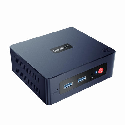 GMKtec G2 Plus Mini-PC, Intel Twin Lake N150 (verbessertes N100, 4K/4T) bis zu 3,6 GHz, Desktop Mini-Computer mit 11 Pro, 12 GB LPDDR5 RAM, 512 GB SSD, WiFi 6, BT5.2