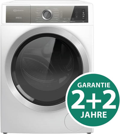 Bauknecht B8 W846WB DE Waschmaschine Frontlader/A/8kg/GentlePower-Technologie/AutoDose /kraftvolle Fleckenentfernung /Steam Hygiene Option/Direct Drive-Motor/Startzeitvorwahl /Kindersicherung, Weiß