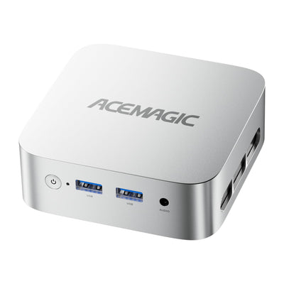 ACEMAGICIAN V1 Mini PC,16GB DDR4 1TB M.2 2280 SSD, Ιntel Twin Lake N150(Upgraded N100,Bis zu 3,6 GHz) Micro Desktop Computer Support Dual HDMI+DP|USB3.2