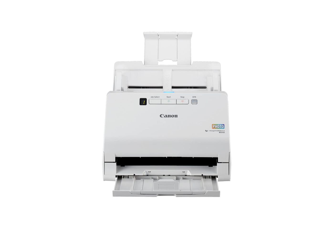 Canon Scanner imageFORMULA R40 | Dokumentenscanner | Fotoscanner | Duplex Scanner mit Einzug & USB | 60 Blatt Einzug | Integrierte Canon CaptureOnTouch Software | Integrierte OCR I PDF I PNG I JPG