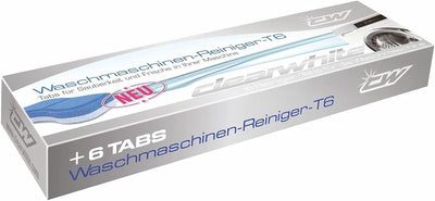 Clearwhite T6 Waschmaschinen Reiniger Tabs T6