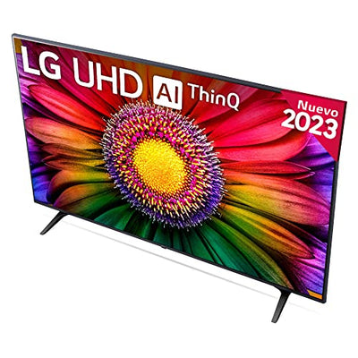 LG 55UR80006LJ 140 cm (55 Zoll) UHD Fernseher (Active HDR, 60 Hz, Smart TV) [Modelljahr 2023]