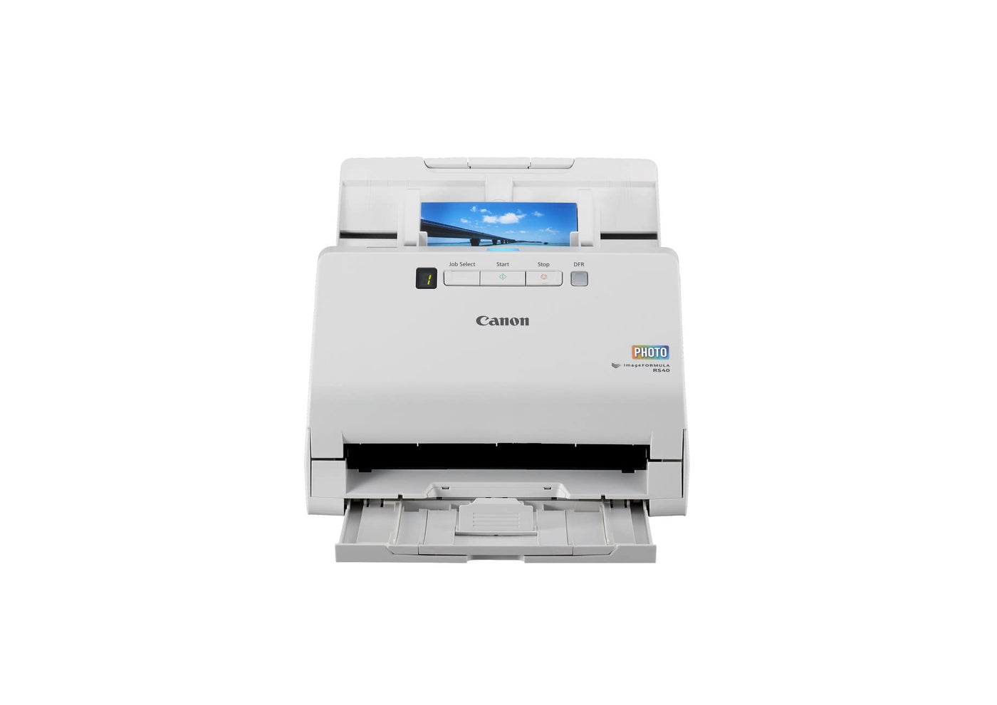 Canon Scanner imageFORMULA R40 | Dokumentenscanner | Fotoscanner | Duplex Scanner mit Einzug & USB | 60 Blatt Einzug | Integrierte Canon CaptureOnTouch Software | Integrierte OCR I PDF I PNG I JPG