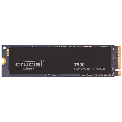 Crucial T500 SSD 2TB PCIe Gen4 NVMe M.2 Interne SSD, bis 7400 MB/s, TLC NAND, für Gaming und Programme, kompatibel mit Laptop und Desktop, Microsoft DirectStorage - CT2000T500SSD8