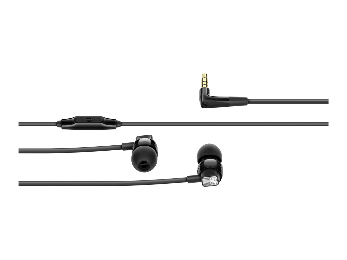 Sennheiser CX 300S In-Ear-Kopfhörer mit Universal Smart Remote ̶̶ Schwarz