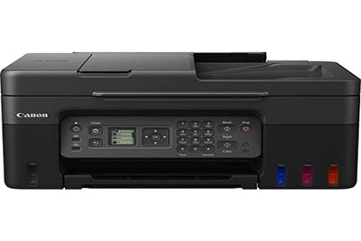 Canon PIXMA G4570 MegaTank 4in1 Multifunktionsgerät DIN A4 (Scanner, Kopierer, Drucker, Fax, ADF, Farbtintenstrahldrucker, USB, WLAN, Print App, Cloud, LC Display), schwarz/grau