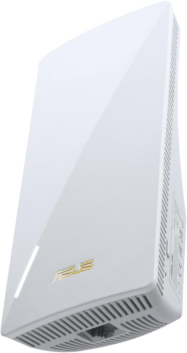 ASUS RP-AX58 AX3000 Dualband WiFi 6 Range Extender/AiMesh Extender (160 MHz Bandbreite auf 5GHz Kanälen, Einrichtung per App, große Kompatibilität)