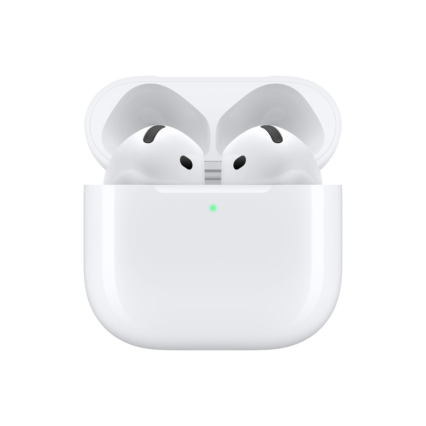 Apple AirPods 4 Kabellose Kopfhörer, Bluetooth Kopfhörer, Personalisiertes 3D Audio, Schutz for Schweiß und Wasser, USB-C Ladecase, H2 Chip, bis zu 24 Std. Wiedergabe