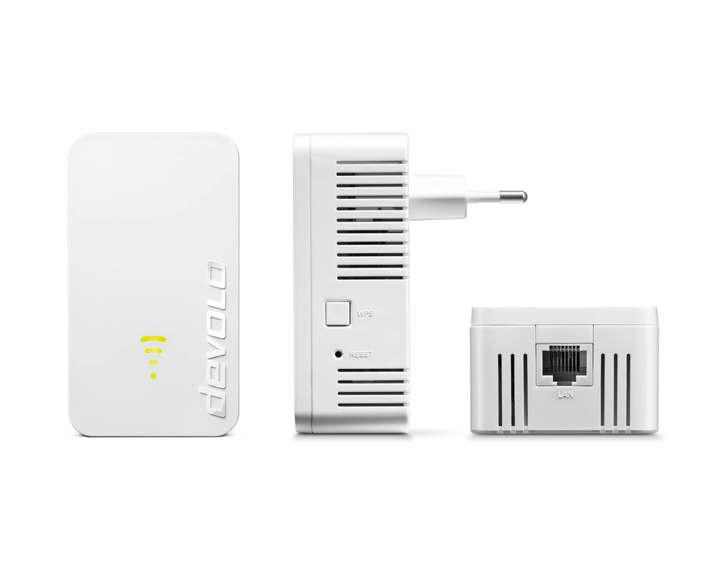 devolo WiFi 5 Repeater 1200, WLAN Repeater, bis zu 1.200 Mbit/s, WLAN Verstärker, Access Point, WiFi Extender, 1x LAN Anschluss, weiß