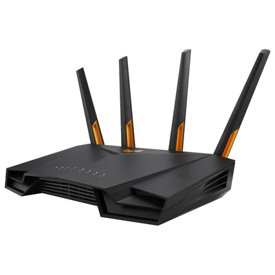 ASUS TUF Gaming AX3000 V2 Dual Band WLAN kombinierbarer Router (Tethering als 4G und 5G Router-Ersatz, WiFi 6, bis zu 3000 Mbit/s, Mobile Game Mode, 2,5Gbit/s Port, AiMesh, AiProtection Pro)