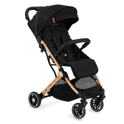 MOMI ESTELLE Kinderwagen für Kinder ab 6 Monat bis zu max. Körpergewicht von 15 kg, H105 x B51 x T75 cm, klappbar auf die Maße H65 x B51 x T21 cm, Gewicht 7,5 kg, 5-Punkt-Sicherheitsgurt