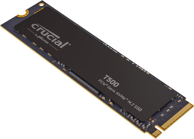 Crucial T500 SSD 500GB PCIe Gen4 NVMe M.2 Interne SSD, bis 7200 MB/s, TLC NAND, kompatibel mit Laptop und Desktop, Microsoft DirectStorage - CT500T500SSD8