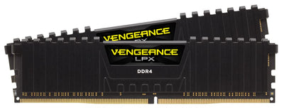 Corsair VENGEANCELPX16GB (2x 8GB) DDR4 3200(Pc4-25600) C16 1.35V Desktop Memory - Schwarz